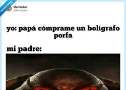 Enlace a Los padres guardan el material escolar como si fuera una herencia, por @Memakker