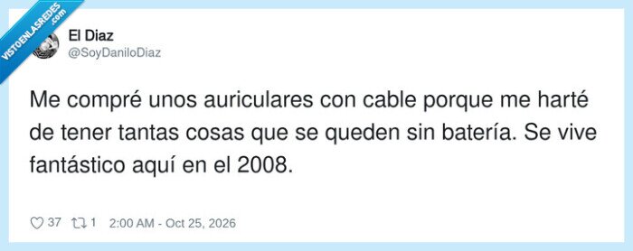 auriculares,cable,2008,nostalgia,bater&iacute;a
