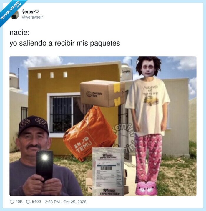 paquetes,compras,pijama,Temu,env&iacute;os