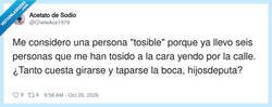 Enlace a La persona tosible de cualquier transporte público, por @CheteAce1979