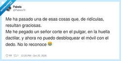 Enlace a Cuando tu propio móvil deja de reconocerte, por @Pabela79