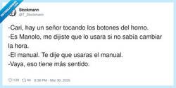 Enlace a El manual de instrucciones y su primo hermano, por @T_Stockmann