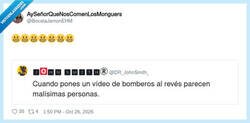 Enlace a Los vídeos de bomberos tienen un giro inesperado, por @BocataJamonEHM