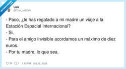 Enlace a El regalo low cost más ambicioso de la historia, por @Thor_luisXVII