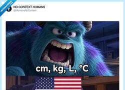 Enlace a Estados Unidos ante el sistema métrico, por @HumansNoContext