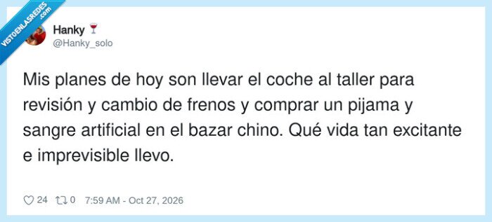 coche,taller,pijama,bazar,rutina