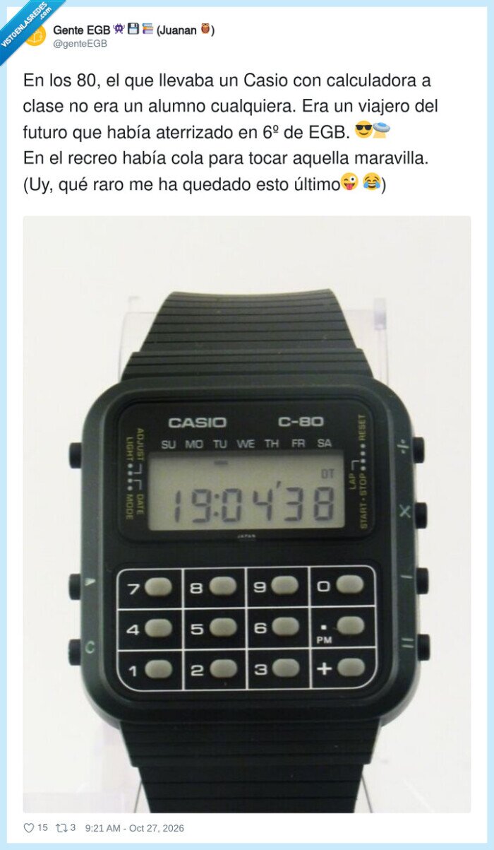casio,egb,a&ntilde;os 80,relojes,nostalgia