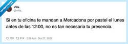 Enlace a El Excel es opcional, la tarta de Costco antes de las 12 es obligatoria, por @viilla_