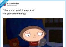 Enlace a El horario de sueño de un adulto funcional, en teoría, por @Guarromantico_