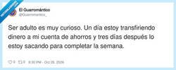 Enlace a Gestión financiera adulta: el ahorro con billete de ida y vuelta, por @Guarromantico_