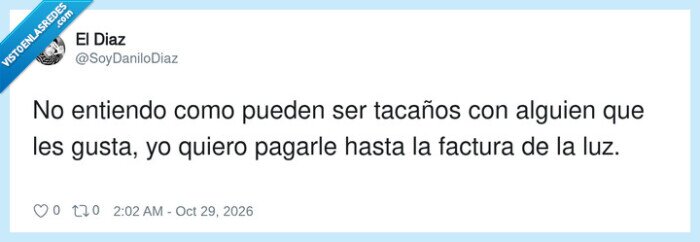 pareja,taca&ntilde;os,factura de la luz,amor,generosidad