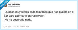 Enlace a Decoración de Halloween natural, sin coste y con años de experiencia, por @BarDePueblo1