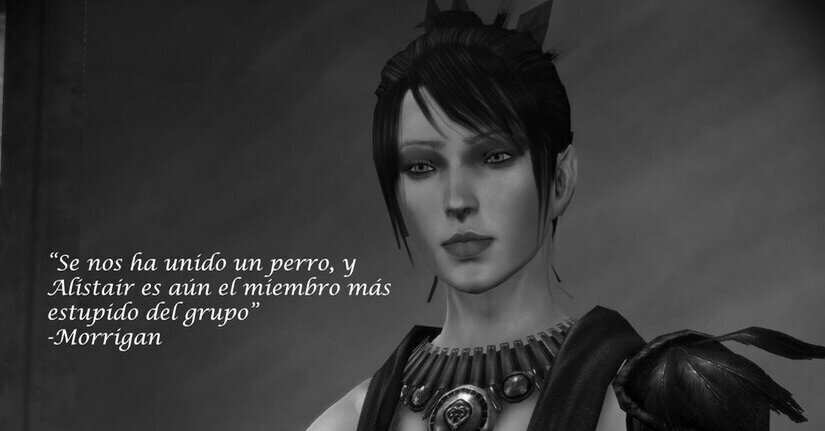 Morrigan, ese ser que irradia amor y ternura al equipo