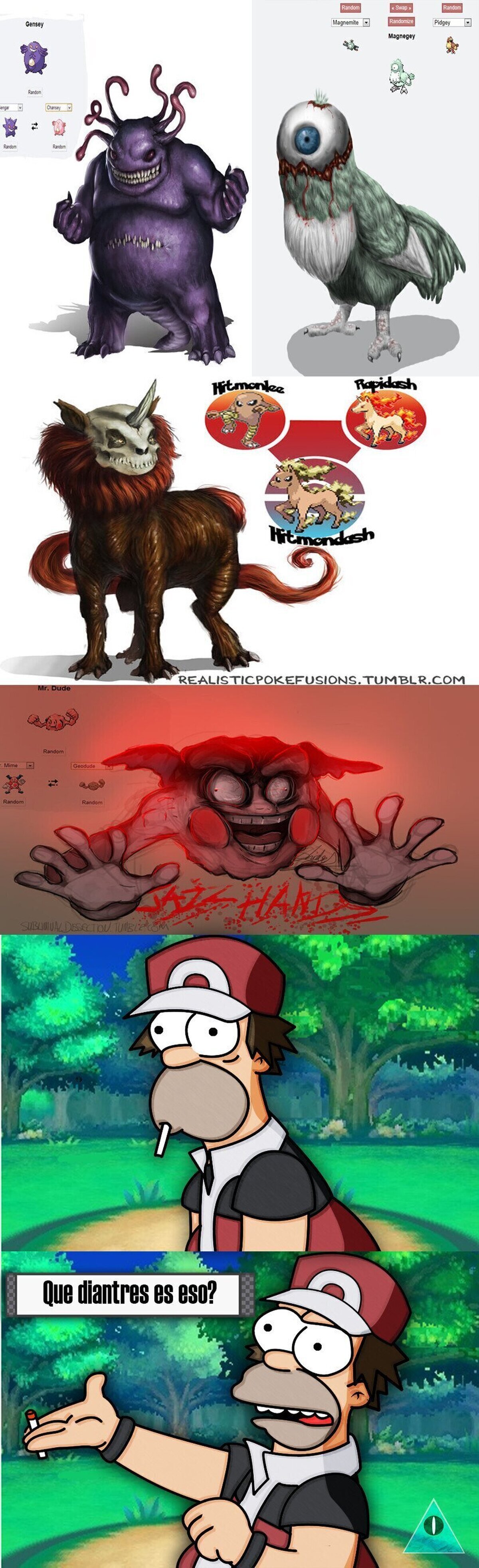 Top 8 memes de rapidash