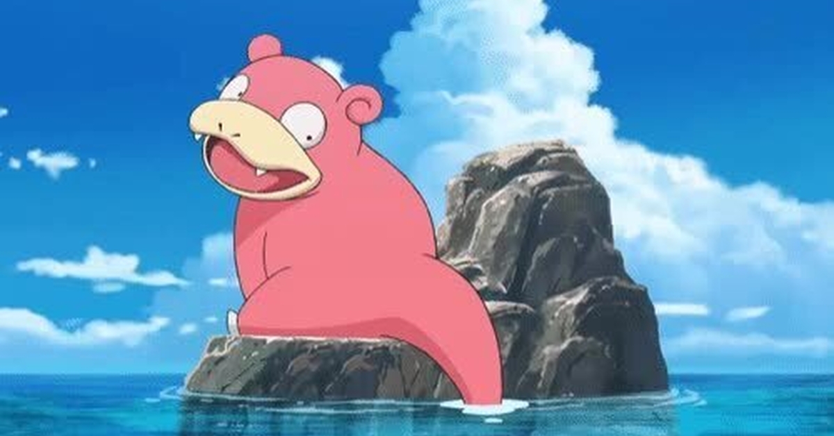 Gif: Si con shellder evoluciona a slowbro, a saber que sale de aquí...