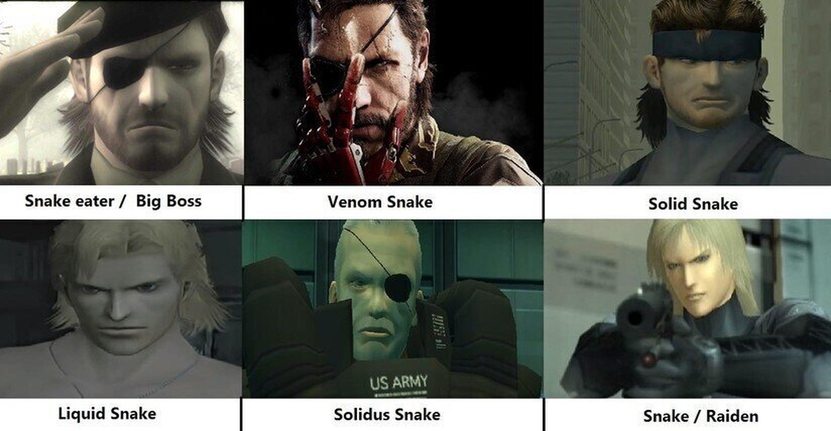 Orden cronológico de todos los Snake