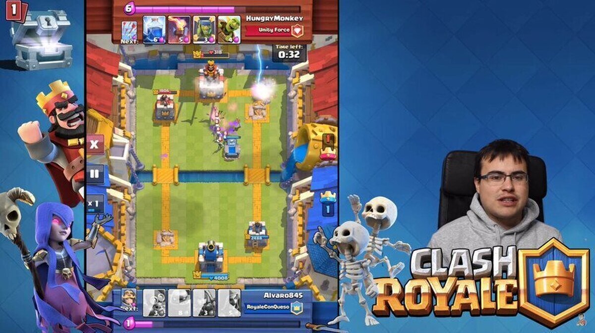 De notario a  enseñar a millones de personas a jugar a Clash Royale