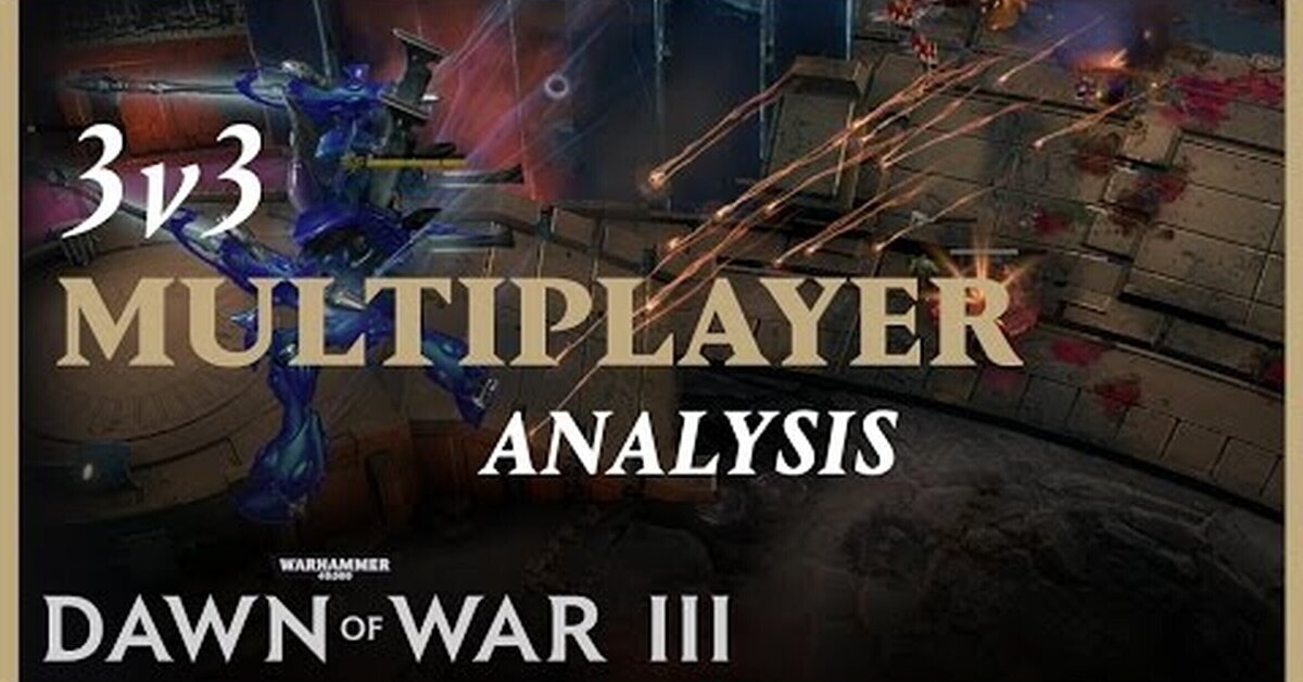 Una partida multijugador en vídeo de Warhammer 40,000: Dawn of War III como aperitivo de la Beta Abierta