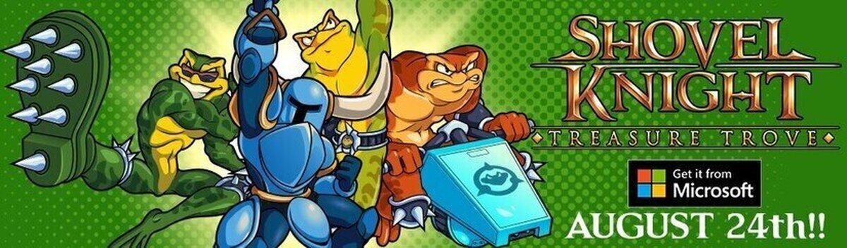 Shovel Knight llega a la tienda de Windows 10 y traen a los Battletoads a todas las versiones de PC