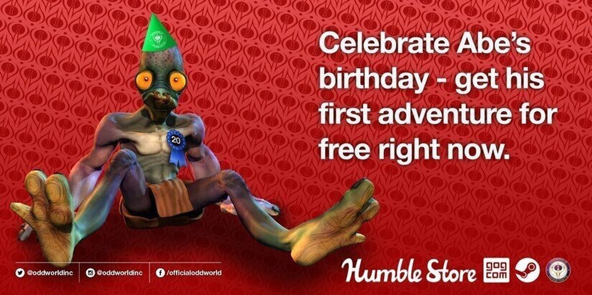 Oddworld: Abe's Oddysee está gratis en GOG y Humble Bundle