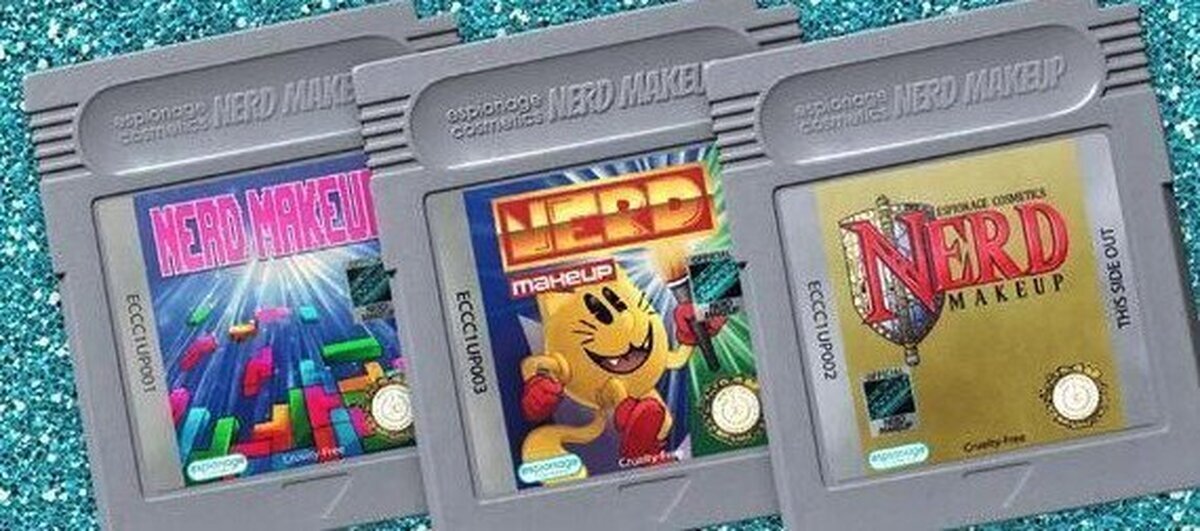 Acaba de anunciarse una gama de maquillaje inspirada en los cartuchos de Game Boy