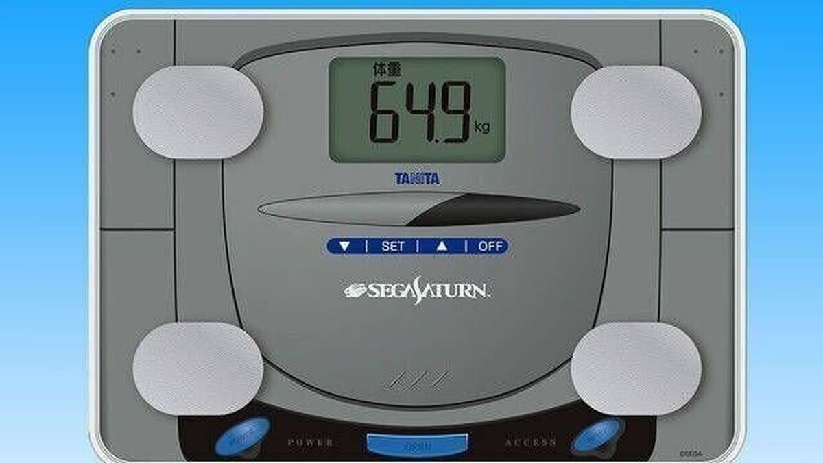Sega Saturn ha vuelto en forma de báscula 