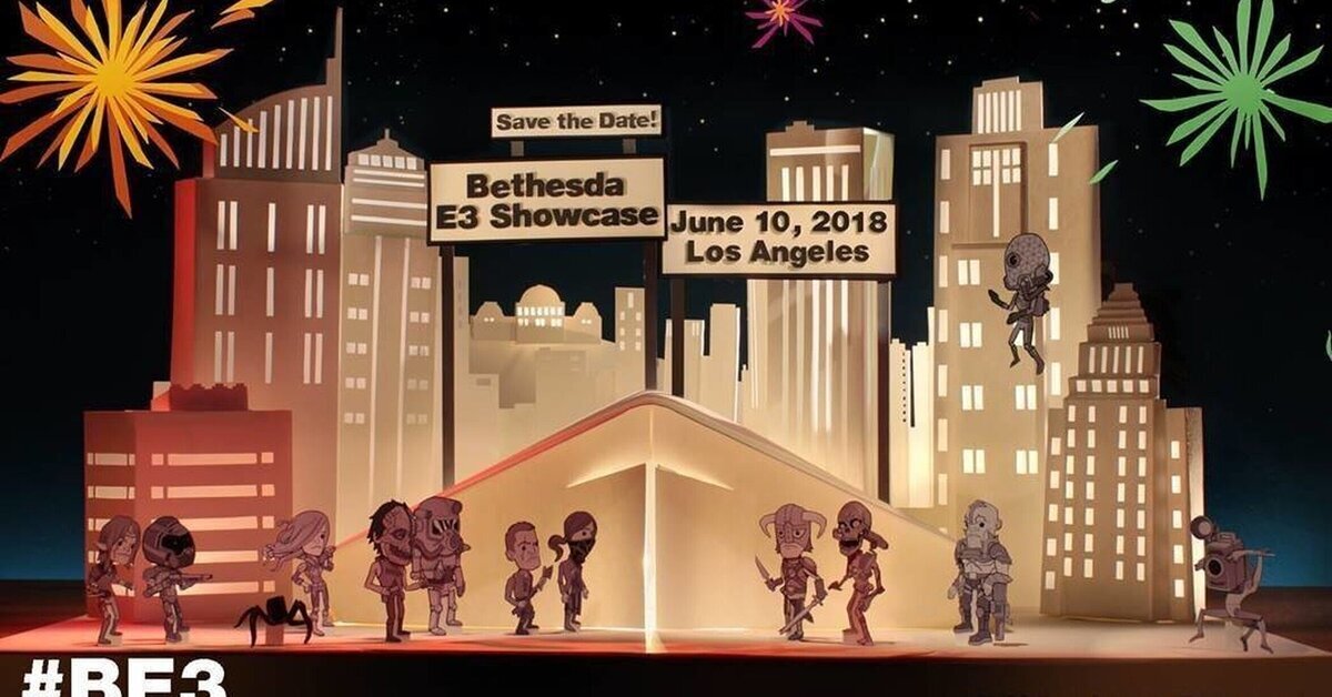 E3 2018: Sigue aquí la Conferencia de Bethesda a las 3:30