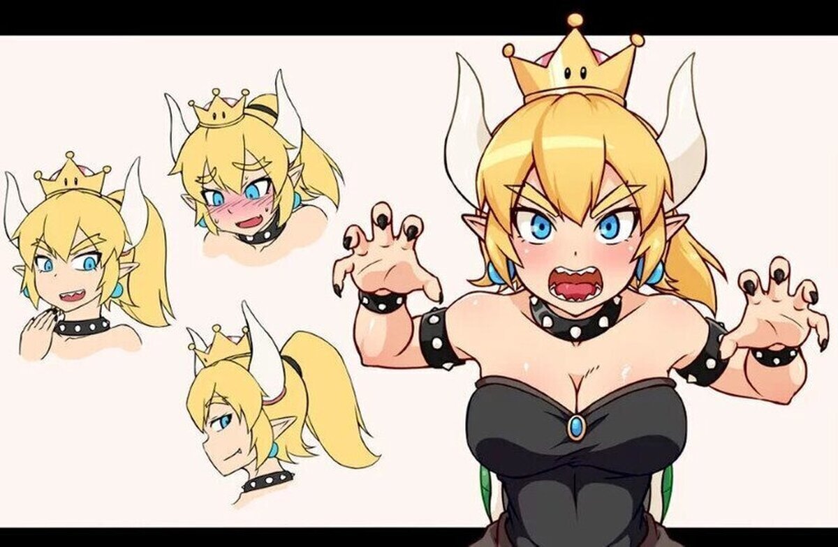 Bowsette se está convirtiendo en una sensación en las webs de vídeos X