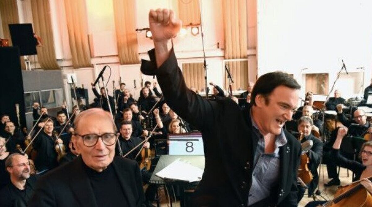 El compositor Ennio Morricone, sobre Tarantino: “es un cretino, simplemente roba a los demás y lo mezcla. No es un director de cine"