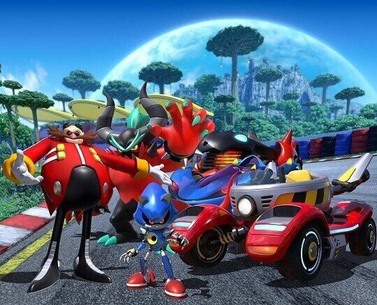 Los malvados cómplices del Team Eggman se incorporan a Sonic Team Racing