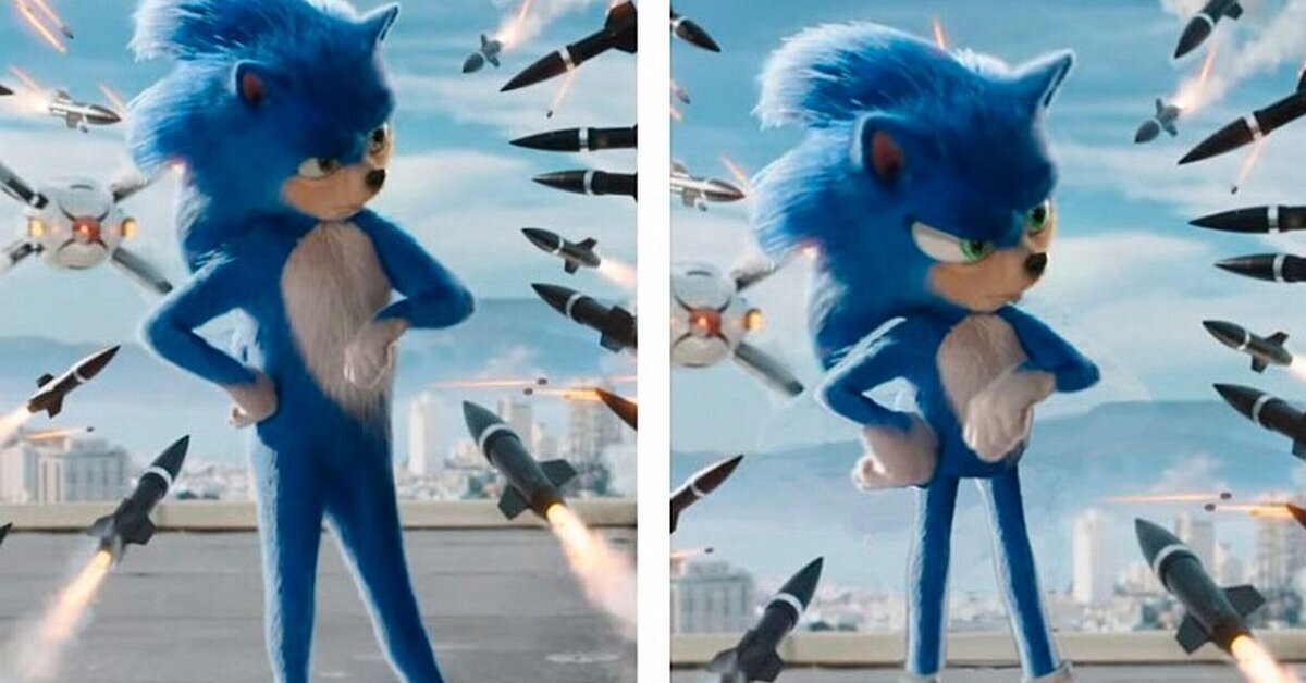 Cambiarán el aspecto de Sonic en la película por el descontento de los fans
