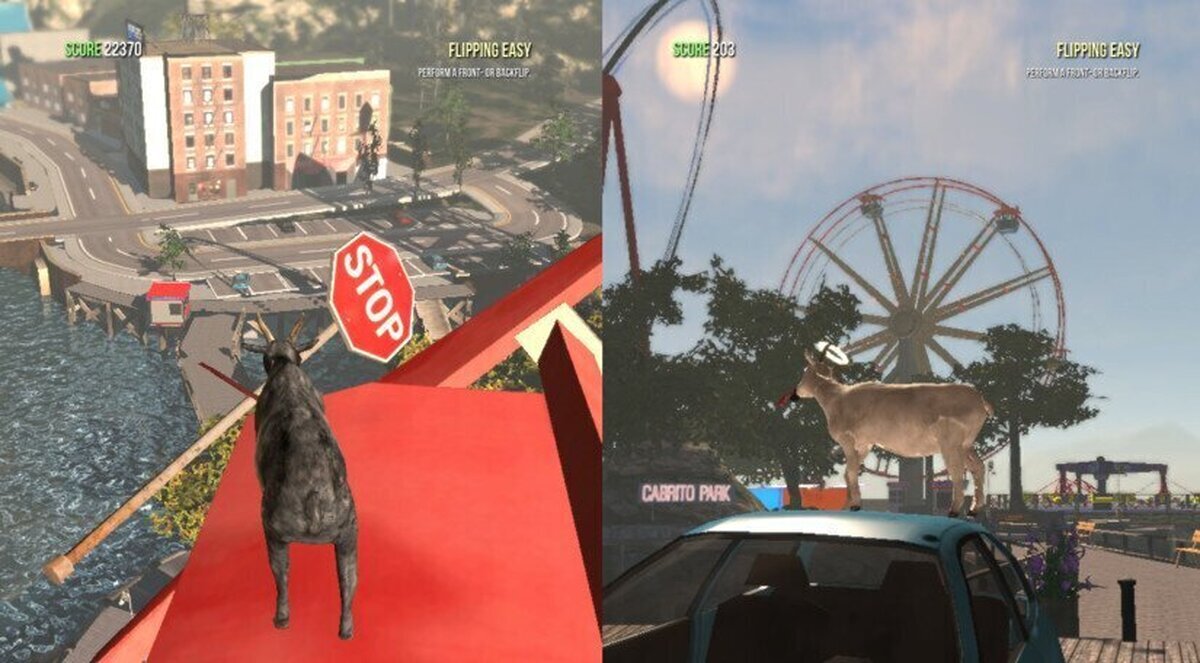 Ya puedes hacer el cabra en Switch con Goat Simulator The GOATY