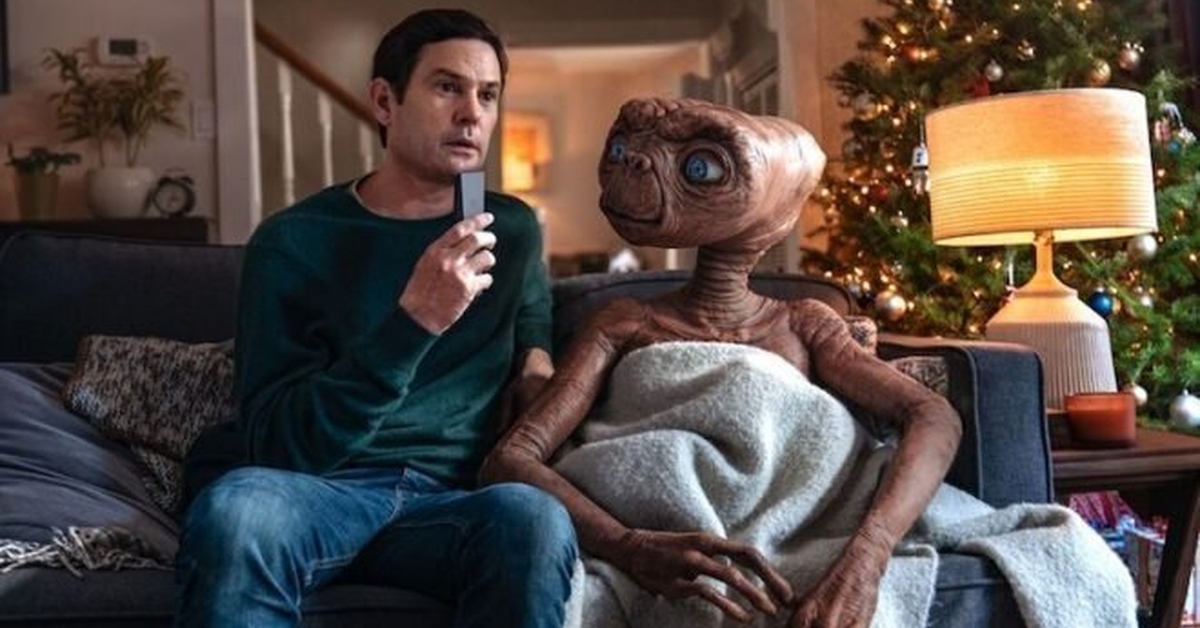 Una foto para la historia. Elliot y E.T juntos 37 años después