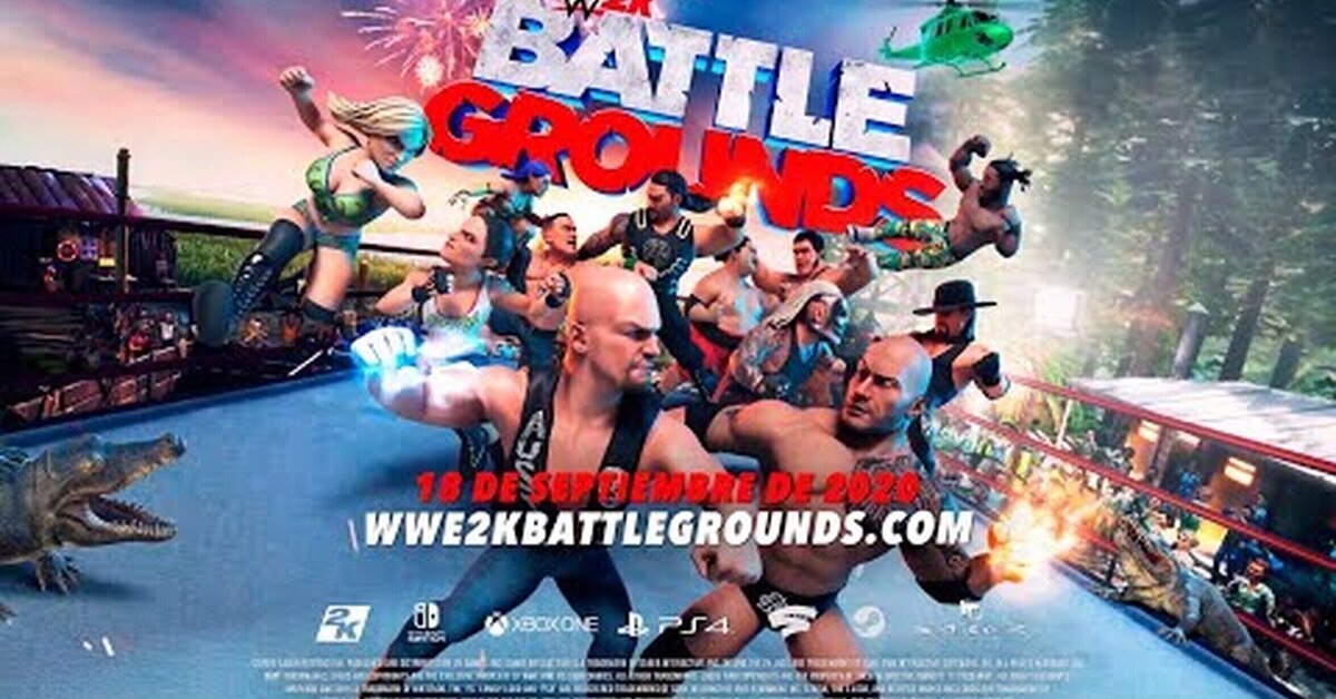 WWE 2K BATTLEGROUNDS. Lucha sin límites a partir del 18 de septiembre