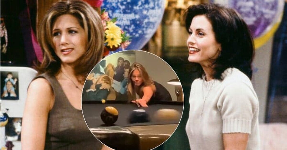 Jennifer Aniston es malísima jugando al billar y este vídeo lo demuestra