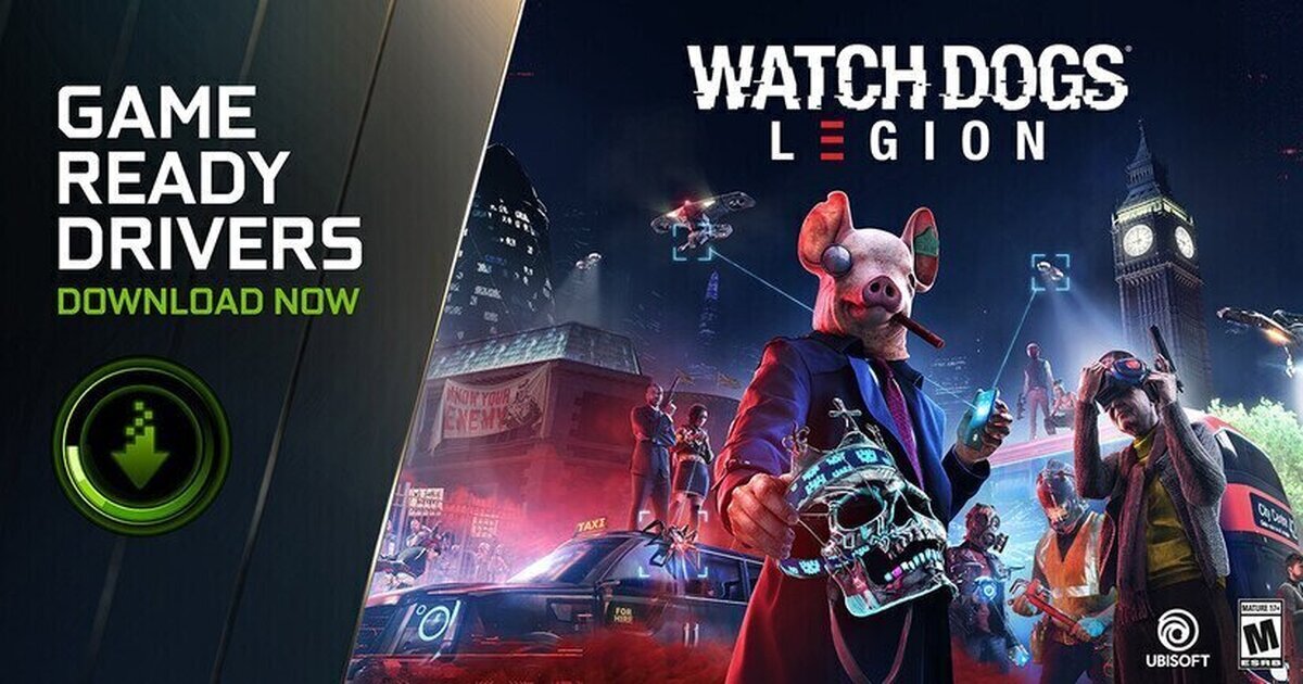 NVIDIA lanza nuevos Game Ready para Watch Dogs: Legion