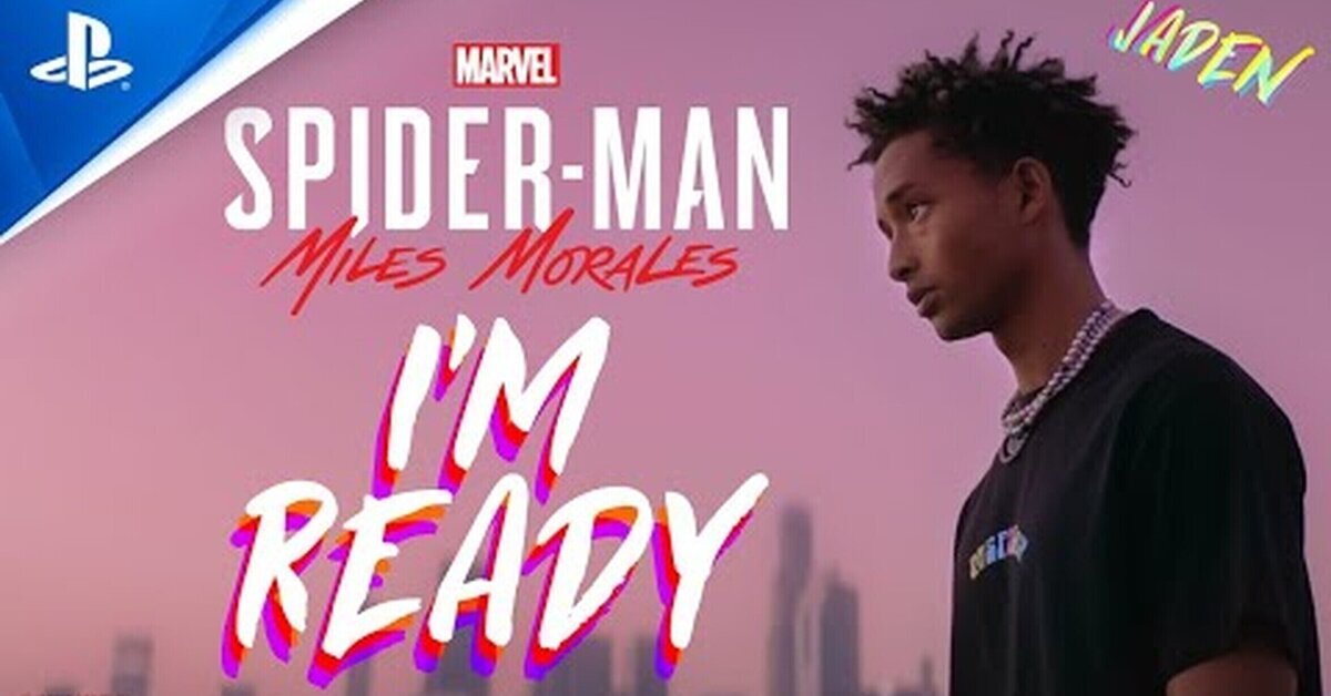 Marvel's Spider-Man: Miles Morales y el cantante Jaden Smith presentan el videoclip oficial de I'm Ready