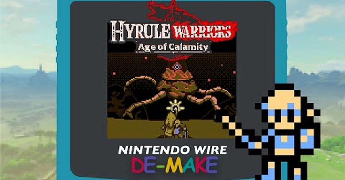 Así se vería Hyrule Warriors La Era del Cataclismo para Game Boy Color