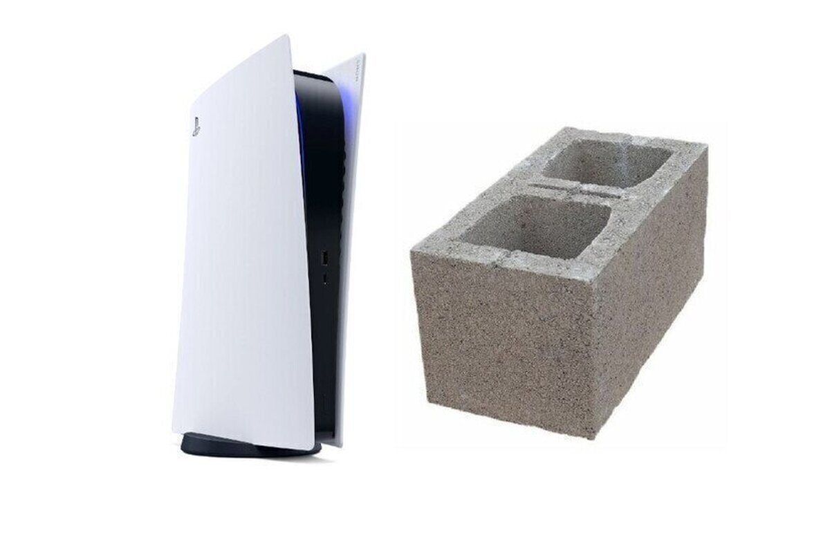 Ha comprado una PS5 por 900 dólares en eBay y le ha llegado un bloque de hormigón
