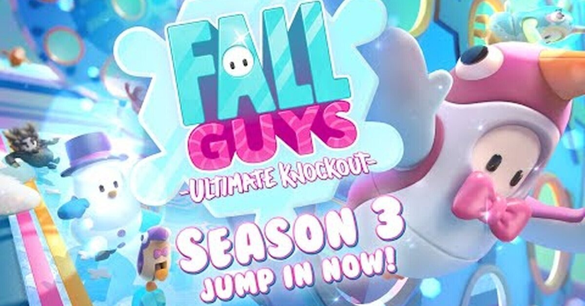 La temporada 3 de Fall Guys sale hoy para provocar una auténtica avalancha invernal