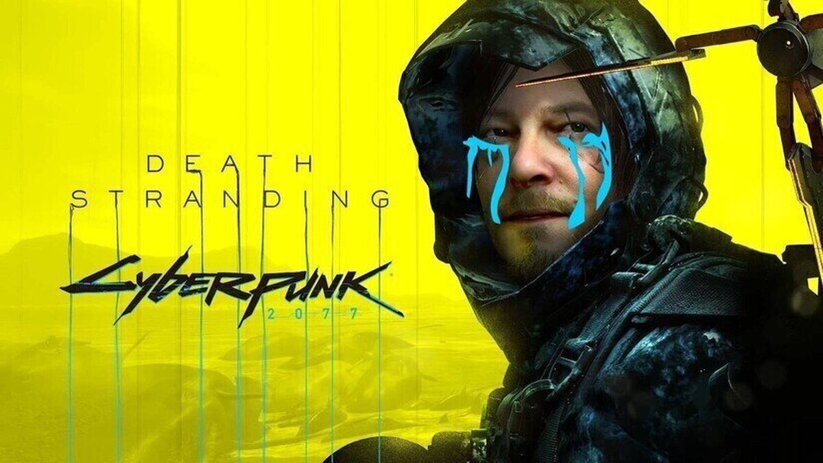 Hacen review bombing a Death Stranding por colaborar con Cyberpunk