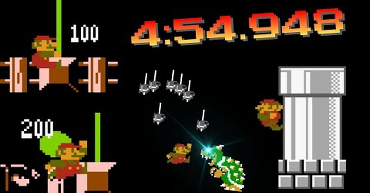 Por fin logran superar el récord que parecía imposible de Super Mario Bros