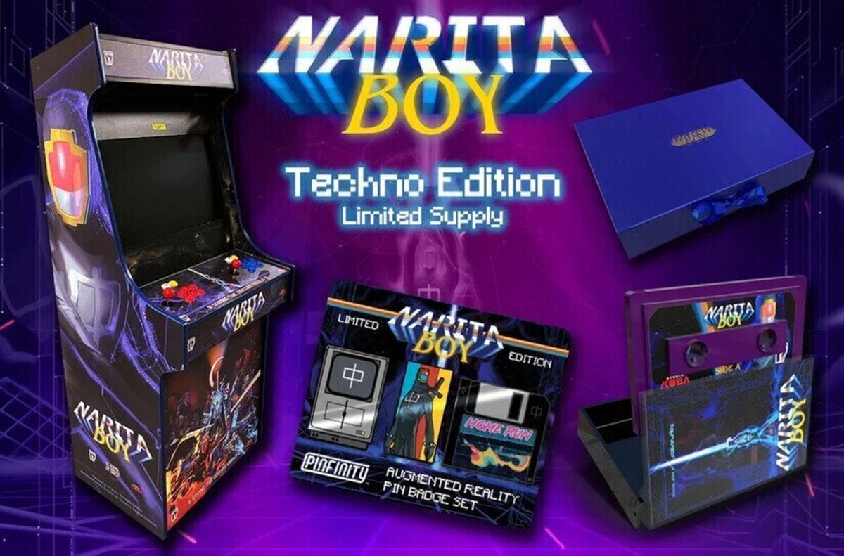 Así es Narita Boy: Techno Edition, una cabina real que cuesta 9.000 euros