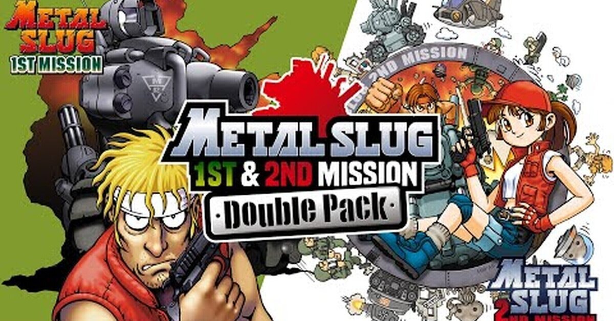 Revive toda la acción retro de los 90 con Metal Slug 1st & 2nd Mission Double Pack, ya disponible en Nintendo Switch