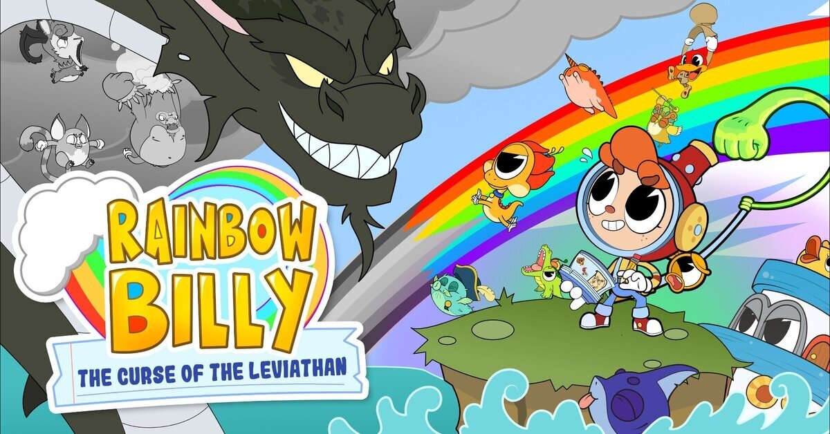 Rainbow Billy: The Curse of the Leviathan te alegrará el día en su lanzamiento, el 5 de octubre, para PC y consolas