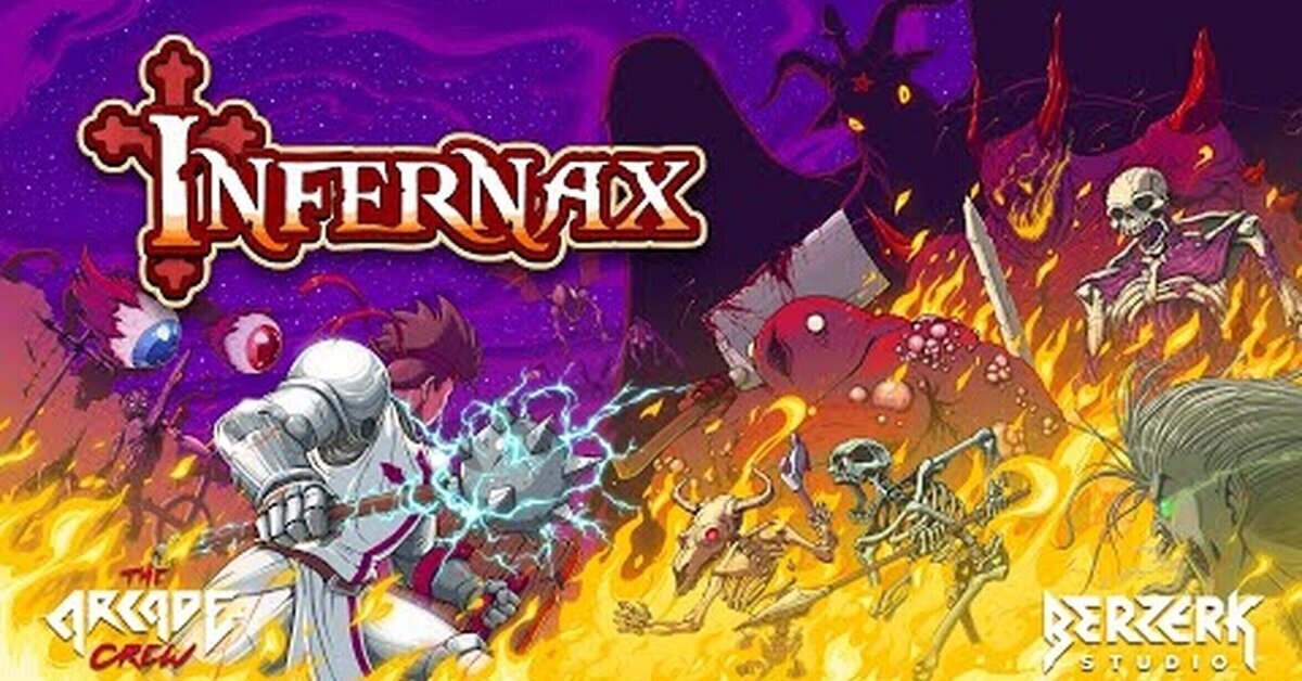 Infernax: un sangriento juego de aventuras y acción retro en el que masacrar demonios llegará a PC y consolas el próximo año