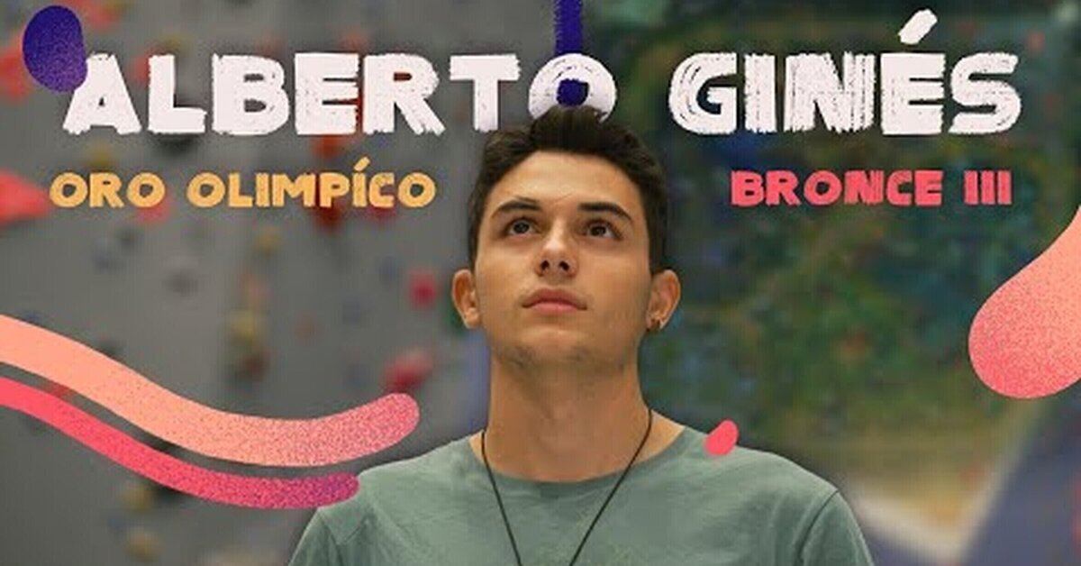 Alberto Ginés, el primer campeón olímpico en la historia de la escalada, es Bronce en League of Legends