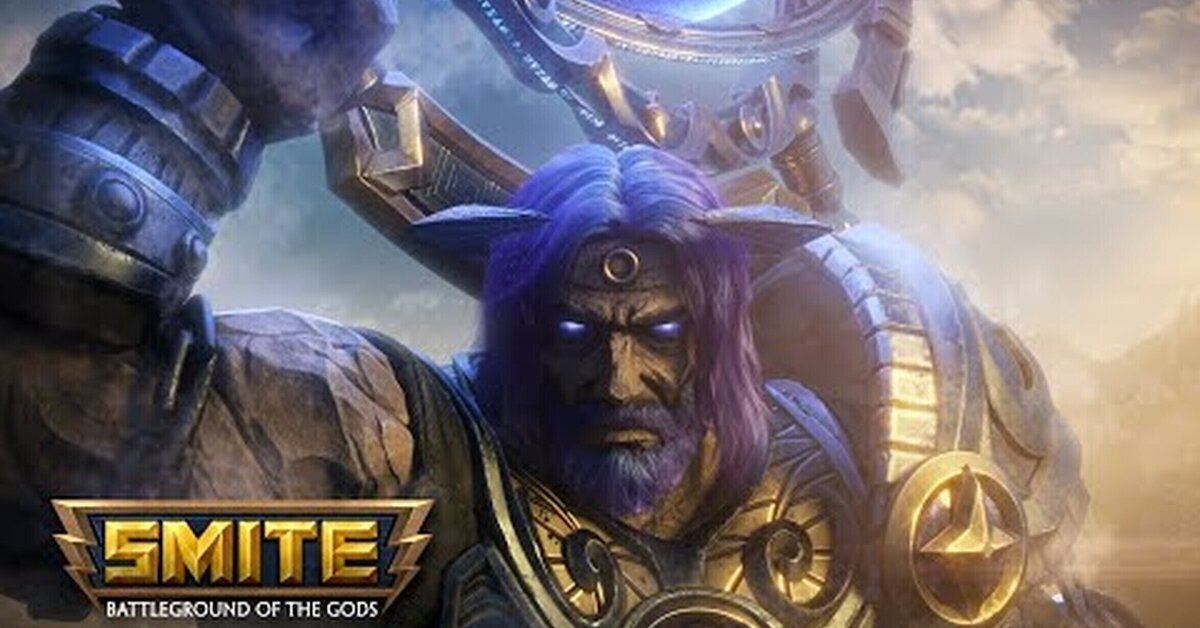 El nuevo guardián de SMITE, Atlas, transporta el universo en su arma