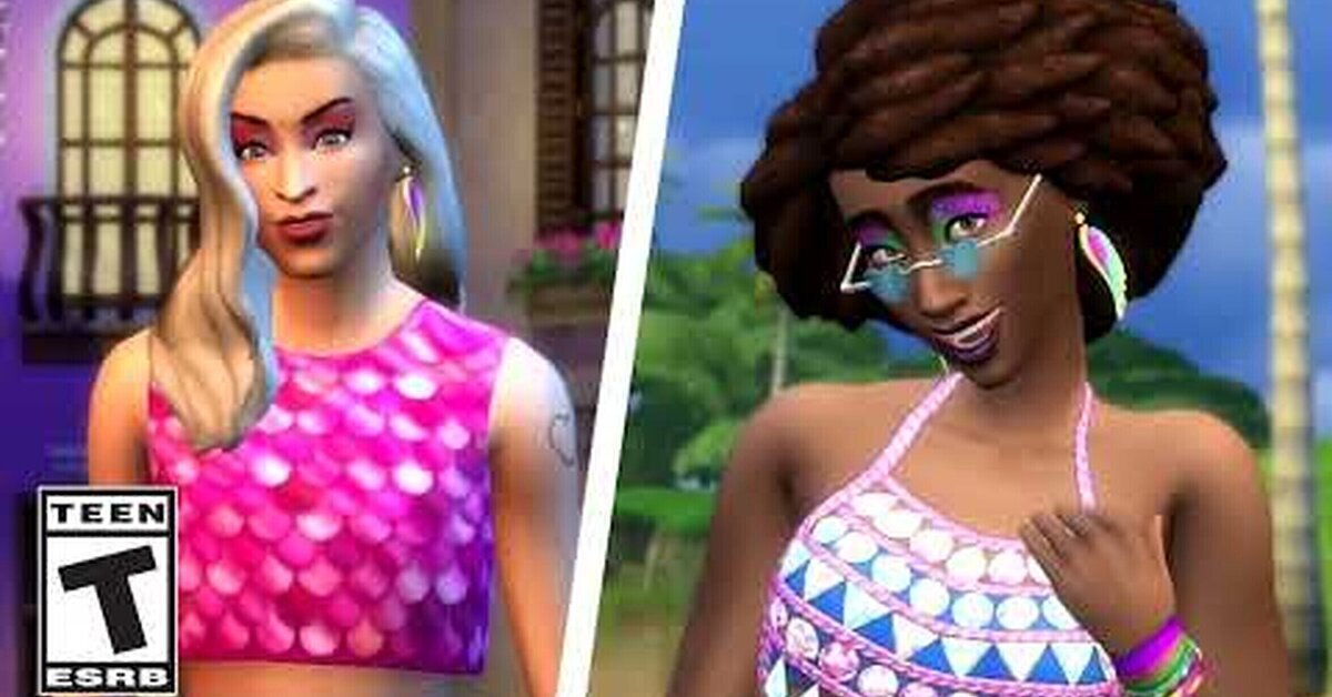 Ya Disponible Los Sims 4 Colores de Carnaval con Pabllo Vittar