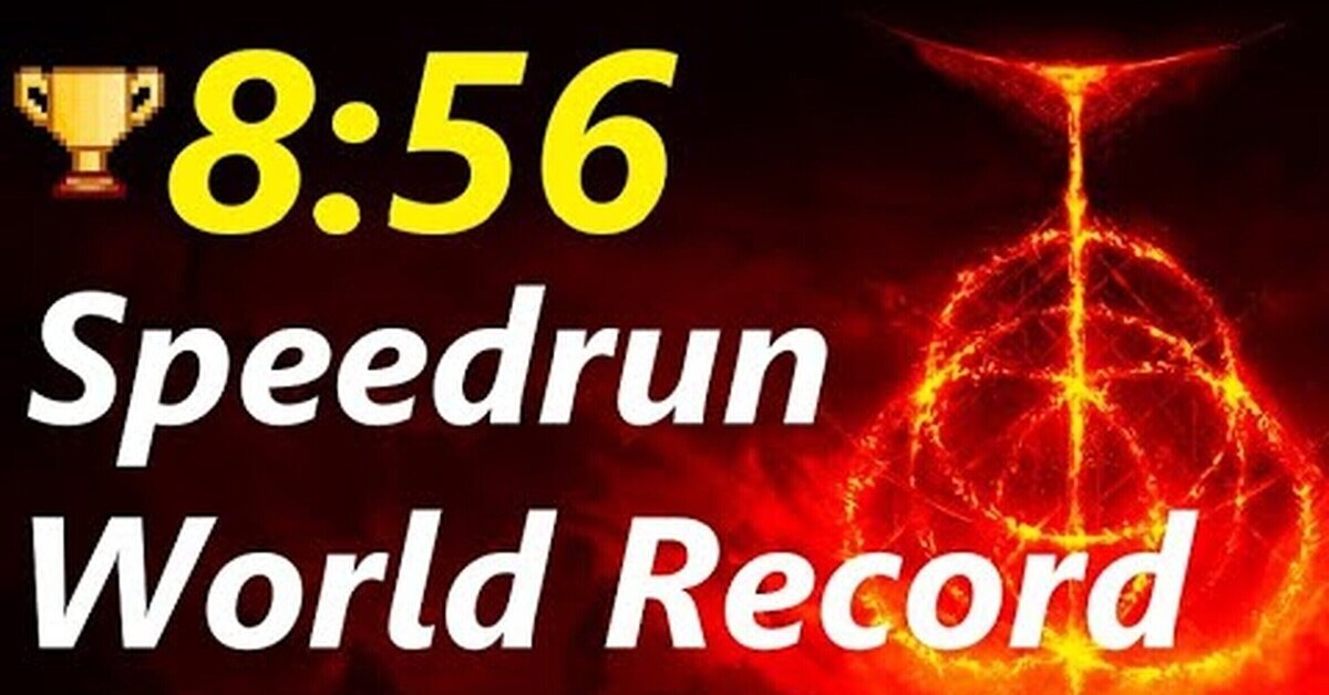 Se pasan Elden Ring en menos de 9 minutos; nuevo récord del mundo